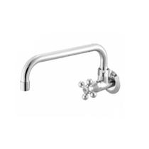 Torneira de Parede para Cozinha Bica Móvel 1166 Supernova C21 Meber Metais Cromado Torneira de Parede para Cozinha Bica Móvel 1166 Supernova C21 Meber Metais Cromado