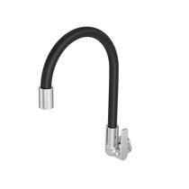 Torneira de parede para cozinha Deca Motion Cromado e Preto 1168.C23.PT Torneira de parede para cozinha Deca Motion Cromado e Preto 1168.C23.PT
