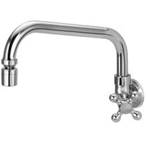 Torneira de Parede para Pia com Bica Móvel Tubo Baixo - 020120 - STOC