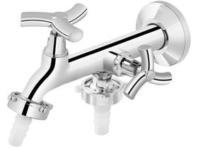 Torneira de Parede para Tanque/Máquina Primor Cromado - Docol Torneira de Parede para Tanque/Máquina Primor Cromado - Docol