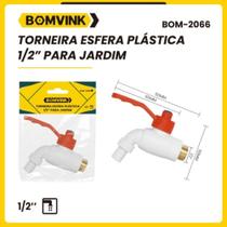 TORNEIRA DE PAREDE plástica 1/2 BOM-2066 TORNEIRA DE PAREDE plástica 1/2 BOM-2066