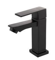 Torneira De Pia Banheiro Lavabo Luxo Metal Preta Black - DeckCasa Torneira De Pia Banheiro Lavabo Luxo Metal Preta Black - DeckCasa