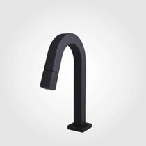 Torneira de Pia para Banheiro Preto Fosco Color Open Perflex