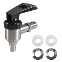 Torneira de substituição para dispensador de bebidas em aço inoxidável Torneira de substituição para dispensador de bebidas em aço inoxidável