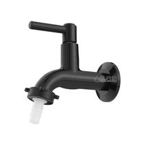 Torneira De Tanque Banheiro Pia Jardim Preta Parede Alavanca