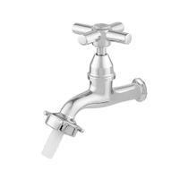 Torneira De Tanque e Jardim Metal Cromado Vedante