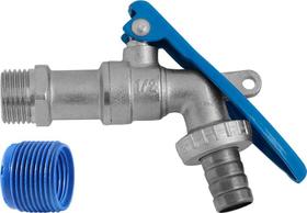 Torneira de tanque / jardim c acesso restrito 3/4 x ½ -190122 - blukit