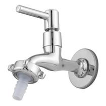 Torneira De Tanque / Jardim Luxo ¼ De Volta 100% Metal C-72