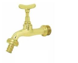 Torneira de tanque stander amarela abs 12cm 1130 1/2 p 3/4 - rainha