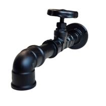Torneira design industrial pvc 1/2" parede clássica luxo - madareli Torneira design industrial pvc 1/2" parede clássica luxo - madareli