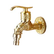 Torneira Dourada Dragão Retro Lavanderia Jardim Rústica Tanq