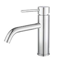 Torneira drop bica baixa para lavatorio em aço inox cromado dp4101