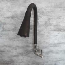 Torneira Easy Eternal Gourmet Flexível Preta de Parede