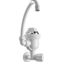 Torneira Elétrica 220v 4400w Bica Alta Parede Branca Sintex Torneira Elétrica 220v 4400w Bica Alta Parede Branca Sintex