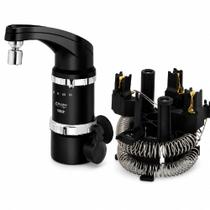 Torneira Elétrica 4 Temperaturas Elegance Preta de Parede 220 Volts e 5.400 Watts + Resistência - FAME Torneira Elétrica 4 Temperaturas Elegance Preta de Parede 220 Volts e 5.400 Watts + Resistência - FAME