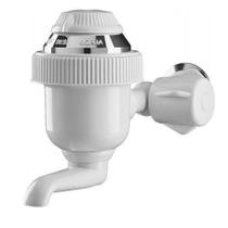 Torneira elétrica branca parede 220v - sintex