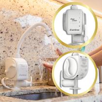 Torneira Elétrica de Bancada Mesa para Cozinha Enerbras Enerclean Branca 4 Temperaturas 127v 220v