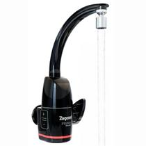 Torneira Elétrica De Parede Bancada E Mesa Tocuh Prima Zagonel Preto Black 5500w 220V