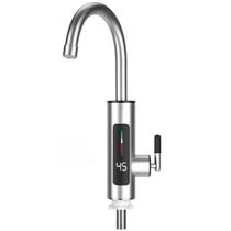 Torneira Eletrica Digital Aço Escovado Cozinha Banheiro