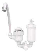 Torneira Elétrica E Filtro Sintex 4400w Água 127v Parede Branco Cromado