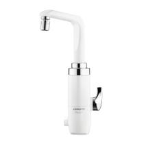 Torneira Eletrica Eletronica Essence Mesa Branca Cromada