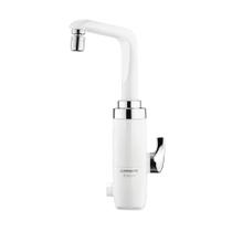 Torneira Elétrica Essence Bancada Branca Com Cromado 5500W Lorenzetti 220V Torneira Elétrica Essence Bancada Branca Com Cromado 5500W Lorenzetti 220V