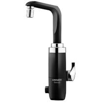 Torneira Elétrica Essence Mesa 220 Volts 5500 Watts Preto Cromado - 7551037 - LORENZETTI Torneira Elétrica Essence Mesa 220 Volts 5500 Watts Preto Cromado - 7551037 - LORENZETTI