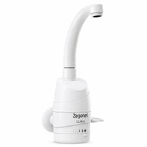 Torneira Elétrica Luna 4 Temperaturas Branca 110V 5500W Parede Bica Móvel 360 Graus Zagonel Torneira Elétrica Luna 4 Temperaturas Branca 110V 5500W Parede Bica Móvel 360 Graus Zagonel