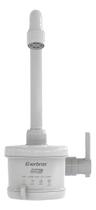 Torneira Eletrica Parede Clean Branco Cromado Enerbras