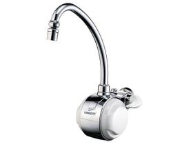 Torneira Elétrica Versátil Lorenzetti De Parede 220v 5500w - Cromado Com Branco