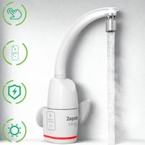 Torneira Elétrica Zagonel Para Cozinha Bancada Parede Luna 4 Tempera. branca 220V/ 5500W