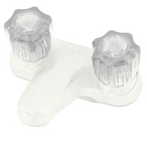 Torneira Empire Faucets U-YJW77W Branca com Manípulos de 10 cm