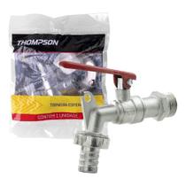 Torneira Esfera Cadeado Thompson para Jardim 3/4"