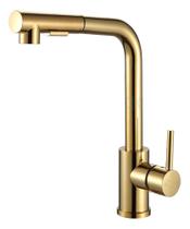 Torneira extensíva dourado misturador monocomando Torneira extensíva dourado misturador monocomando