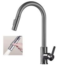 Torneira Extensivel Gourmet Cozinha Pia Mesa Bancada Ducha Articulada Dois Jatos Agua Quente Fria Monocomando Sofisticado Pratico Moderno Torneira Extensivel Gourmet Cozinha Pia Mesa Bancada Ducha Articulada Dois Jatos Agua Quente Fria Monocomando Sofisticado Pratico Moderno