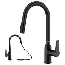 Torneira Extensivel Gourmet Cozinha Pia Mesa Ducha Articulada Monocomando Dois Jatos Bancada Agua Quente Fria Moderno Sofisticado