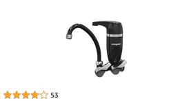 Torneira Filtro Acqua Premium Preto Cromado - Acquabios