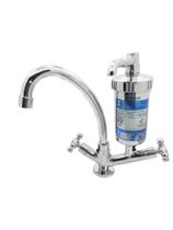 Torneira Filtro Com Copo Abs C52 Mesa 1/4 Volta 1/