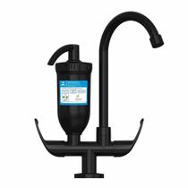 Torneira Filtro Cozinha Bancada ABS 1/4v Preta 2168 Monoc Torneira Filtro Cozinha Bancada ABS 1/4v Preta 2168 Monoc