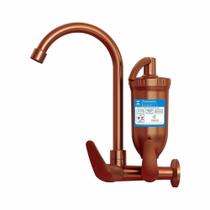 Torneira Filtro Cozinha Parede ABS 1/4v Rose 2167 Monoc Torneira Filtro Cozinha Parede ABS 1/4v Rose 2167 Monoc