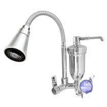 Torneira Filtro Cozinha Parede Cônica Cromada 1185 C-70 Del Metais