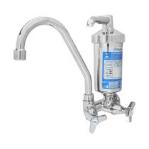 Torneira Filtro E Bica Movel Com Copo Abs C25 Parede