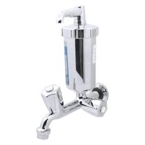 Torneira Filtro Fixa Com Copo Abs C27 Parede