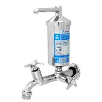 Torneira Filtro Fixa Com Copo Metal C23 Parede