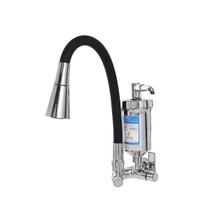 Torneira Filtro Gourmet Flexível Parede Cor Preta Metal CasaGrande Mundial