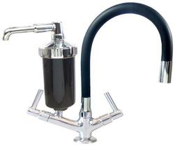 Torneira Filtro Luxo Flexível Mesa Cozinha Tubo E Copo Preto Torneira Filtro Luxo Flexível Mesa Cozinha Tubo E Copo Preto