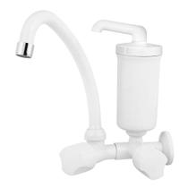 Torneira Filtro Víqua Bica Móvel de 1/2 e 3/4P Foz Branca Torneira Filtro Víqua Bica Móvel de 1/2 e 3/4P Foz Branca