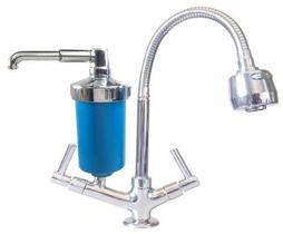 Torneira Flexí Azul C/ Filtro. Mesa, Pia,cozinha, Metal
