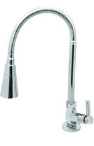 Torneira Flexível Cone Gourmet Cromado Cozinha Bancada
