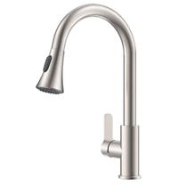 Torneira Goumet Pull Down Bancada Monocomando Mesa Cozinha Metal Escovado